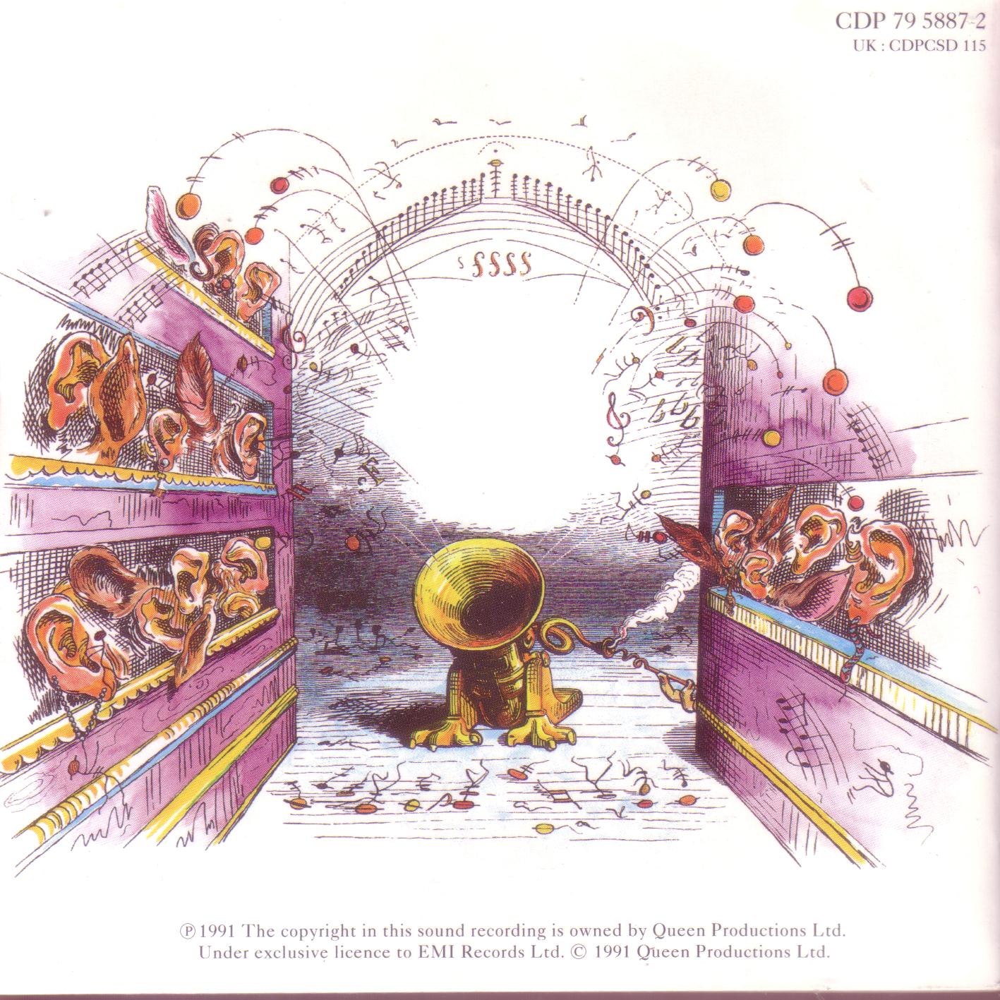 Queen  Innuendo : Front + Inlay